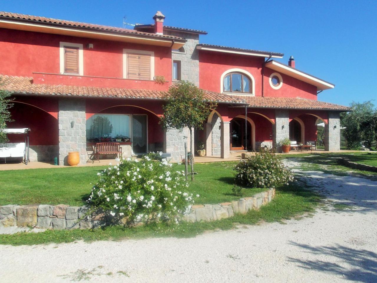 Agriturismo Casal Grande Canepina エクステリア 写真